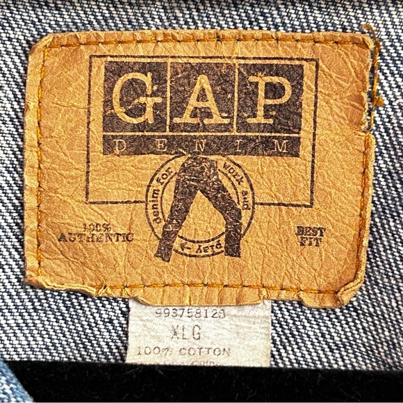 Gap Vintage Denim Jean Jacket XL - Picture 2 of 5